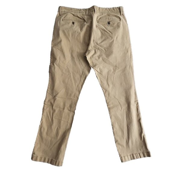 Goodfellow Chino Men's Size 38x32 Hennepin Straight Leg Stretch Khaki Chinos Tan - Picture 14 of 16